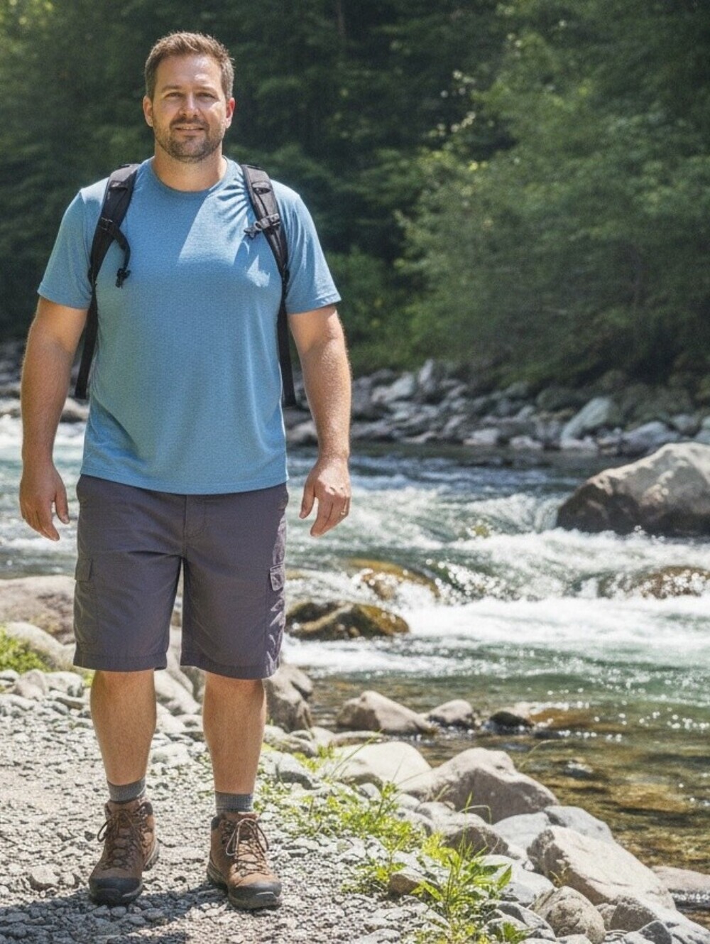 Men's L.L BEAN Cresta Hiking Cargo Shorts SZ XL